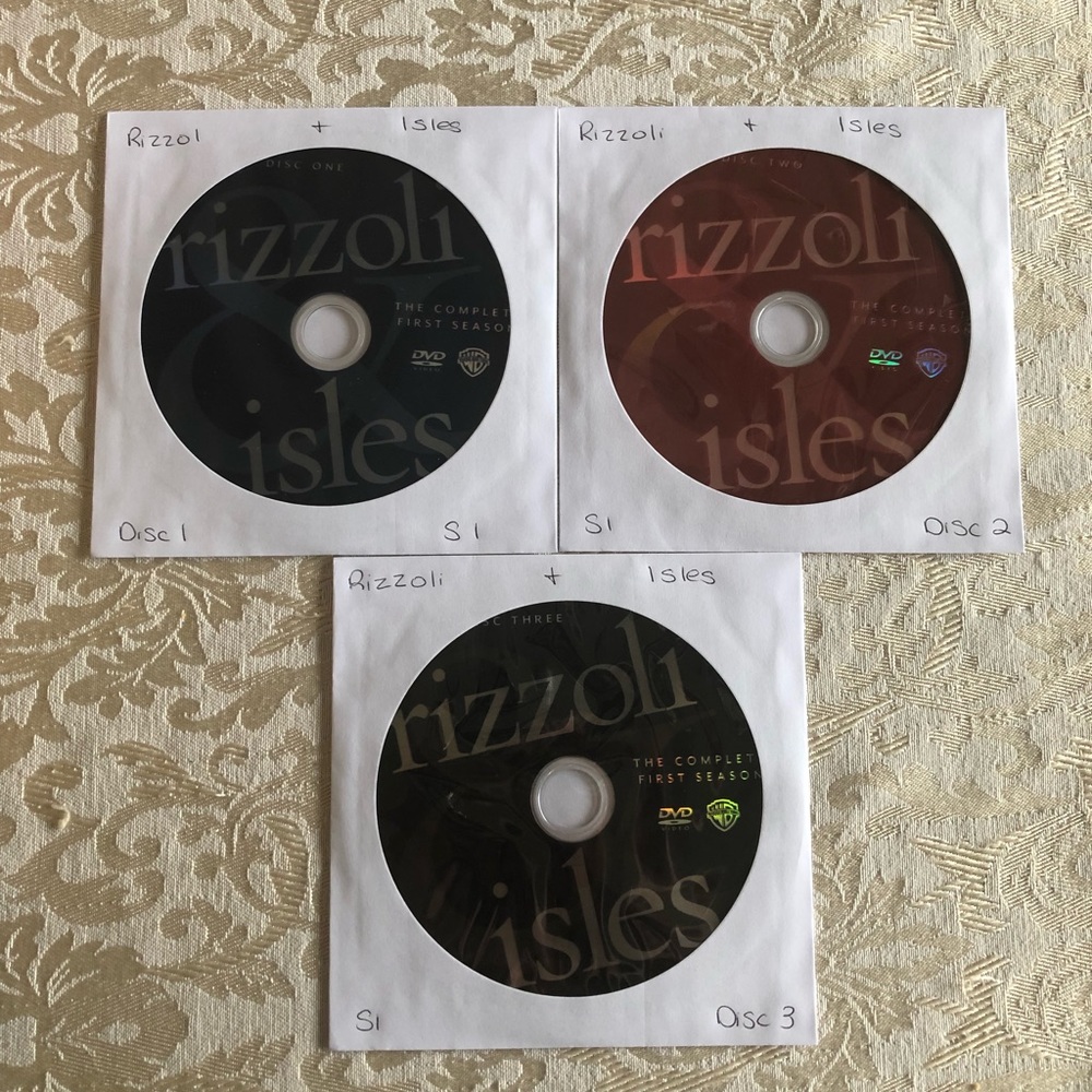 Rizzoli and Isles Seasons 1-4 DVDs